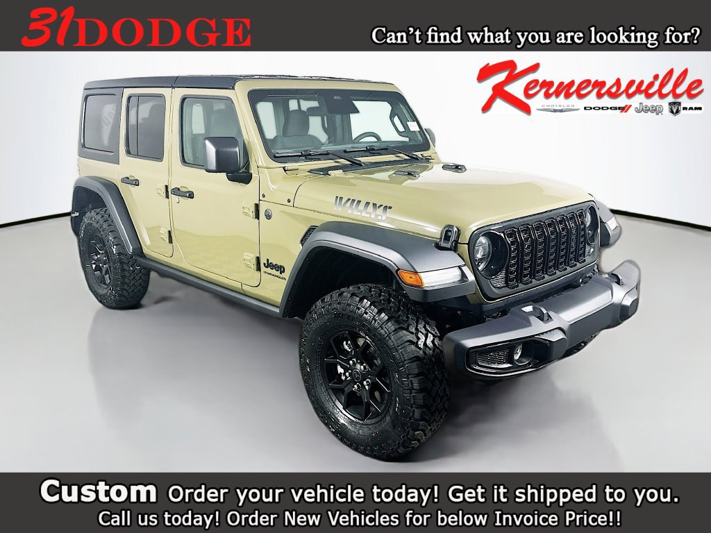 New 2026 Jeep Wrangler Unlimited Sport