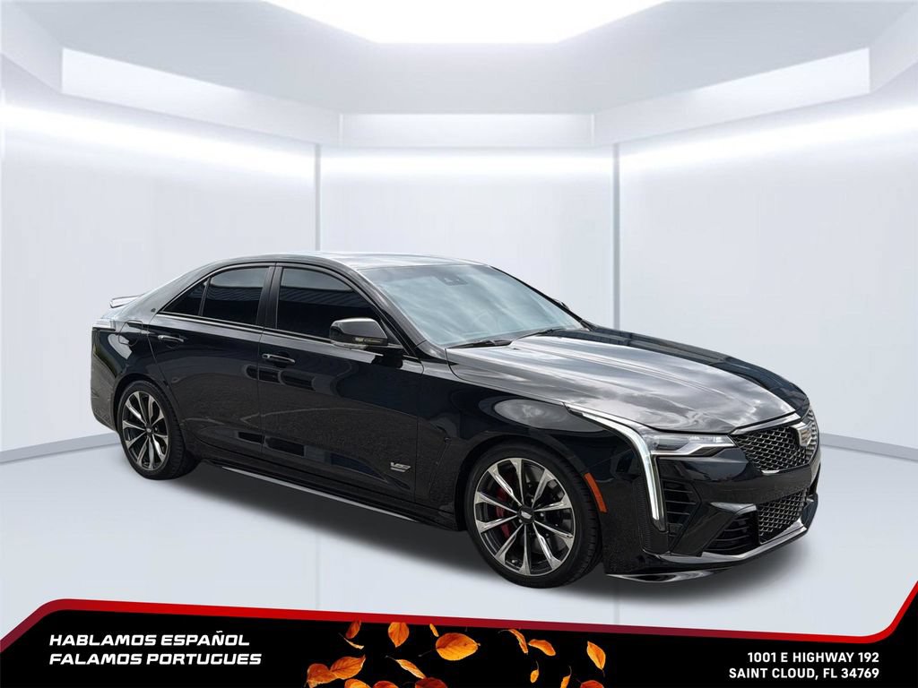 Used 2023 Cadillac CT4 V Blackwing w/ Driver Assist Package RWD image 11