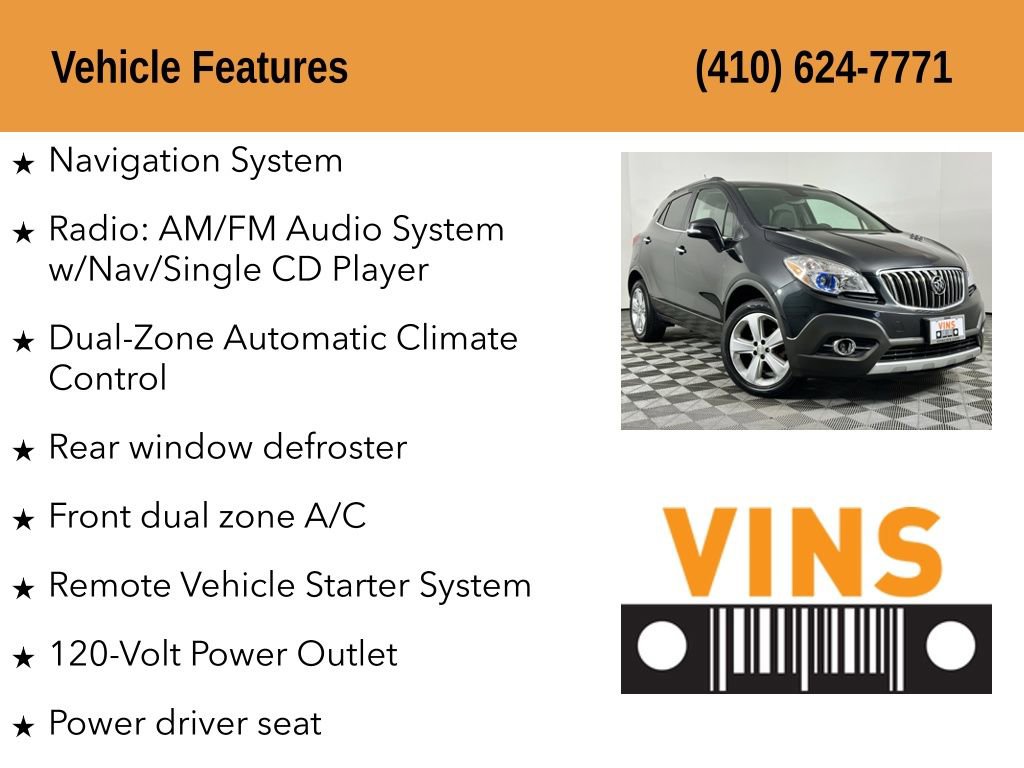 Used 2016 Buick Encore Convenience image 5