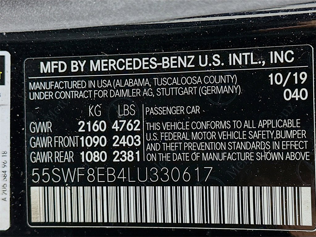 Used 2020 Mercedes-Benz C 300 4MATIC Sedan w/ AMG Line image 37