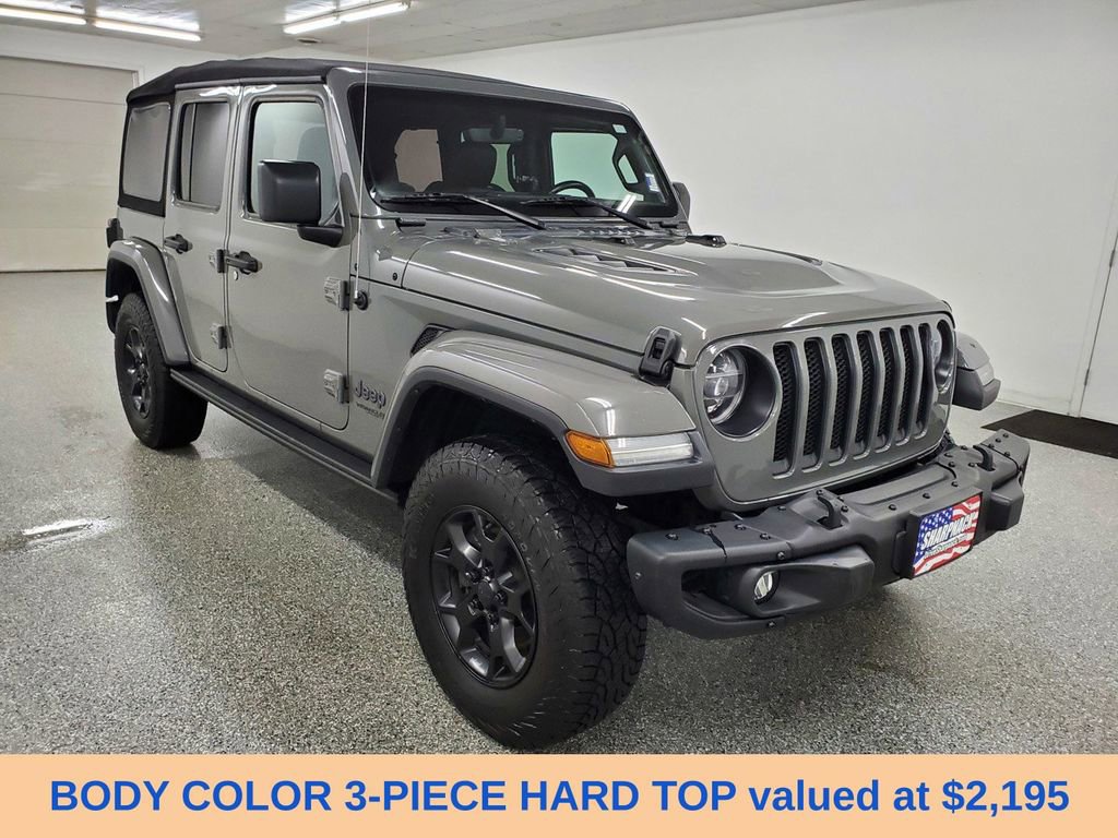 Used 2019 Jeep Wrangler Unlimited Sahara w/ Quick Order Package 24M Moab AWD/4WD image 3