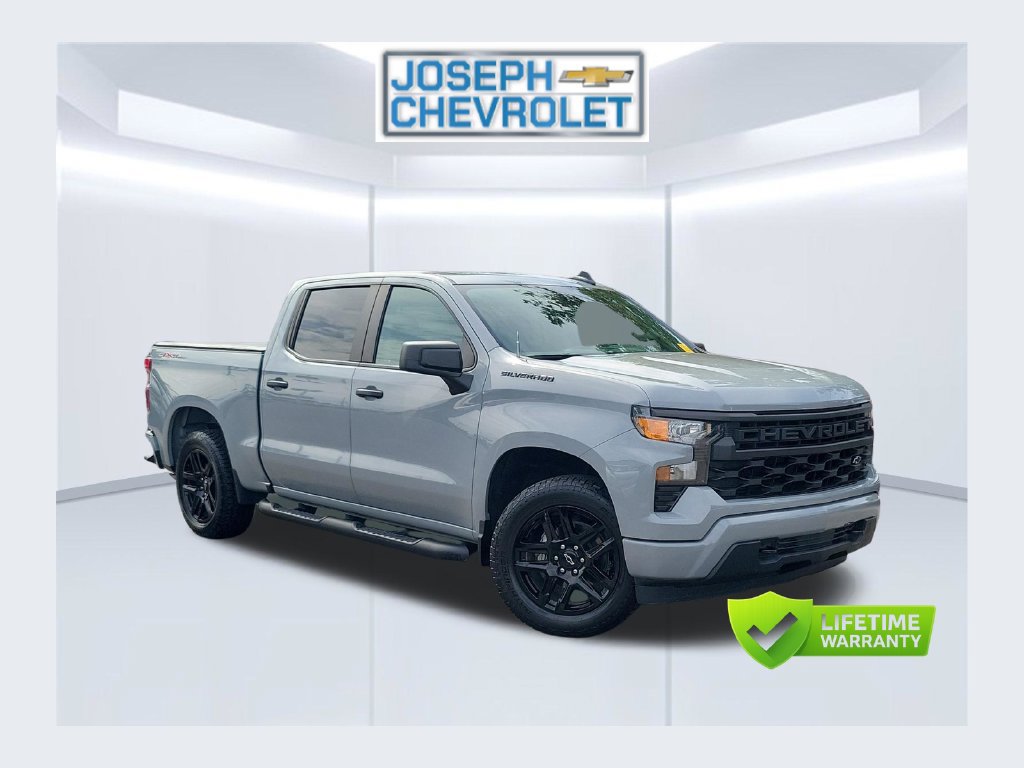 Used 2024 Chevrolet Silverado 1500 Custom w/ Turbomax Blackout Package