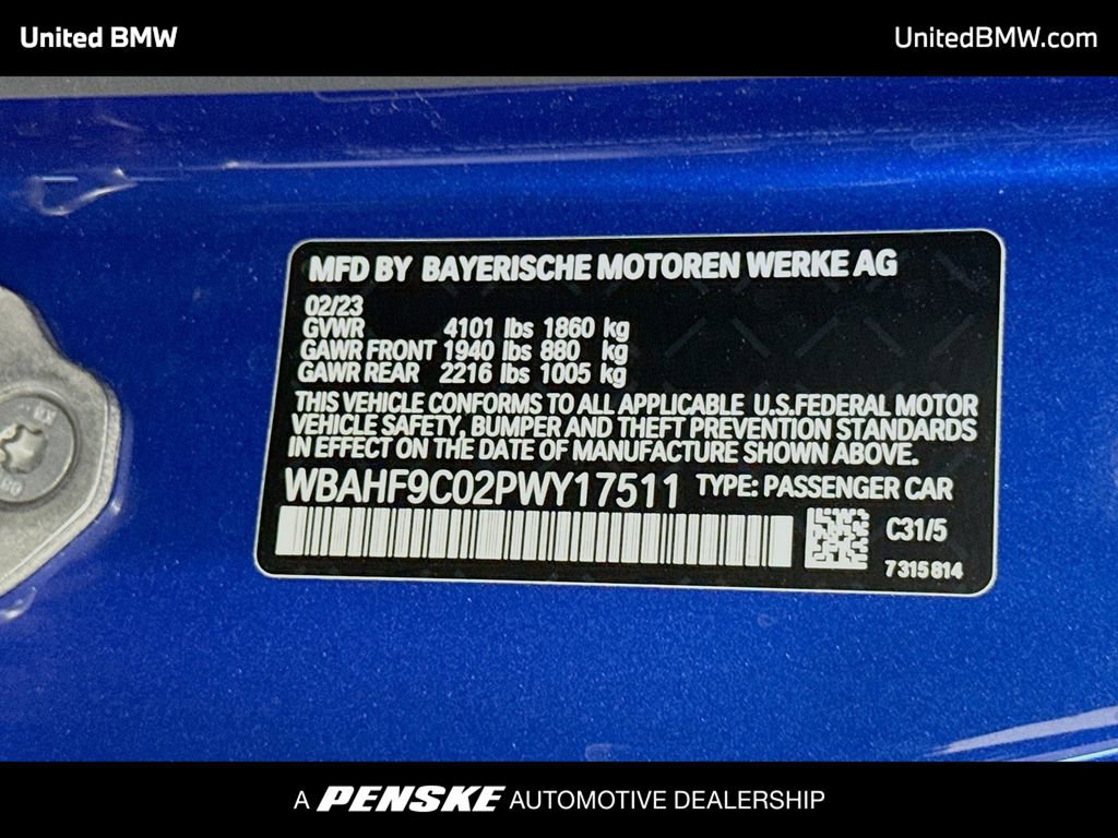 Used 2023 BMW Z4 M40i w/ Premium Package image 14