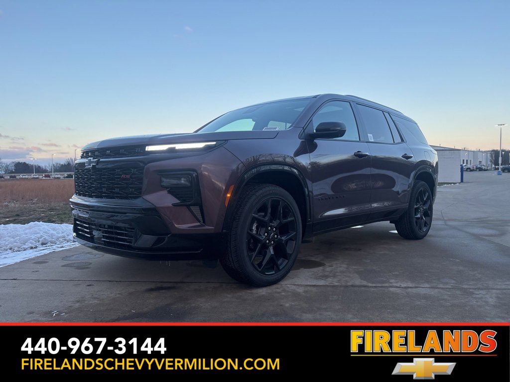 New 2026 Chevrolet Traverse RS w/ LPO, Floor Liner Package