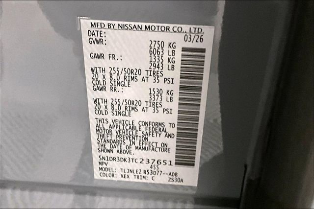 New 2026 Nissan Pathfinder Platinum AWD/4WD image 42