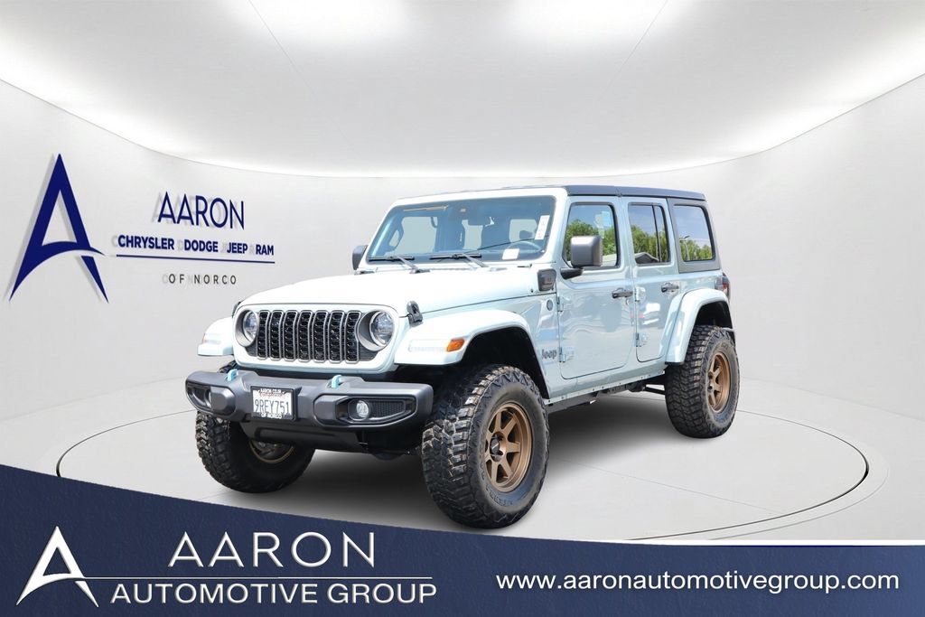 Used 2024 Jeep Wrangler Unlimited w/ LED Headlamp & Fog Lamp Group