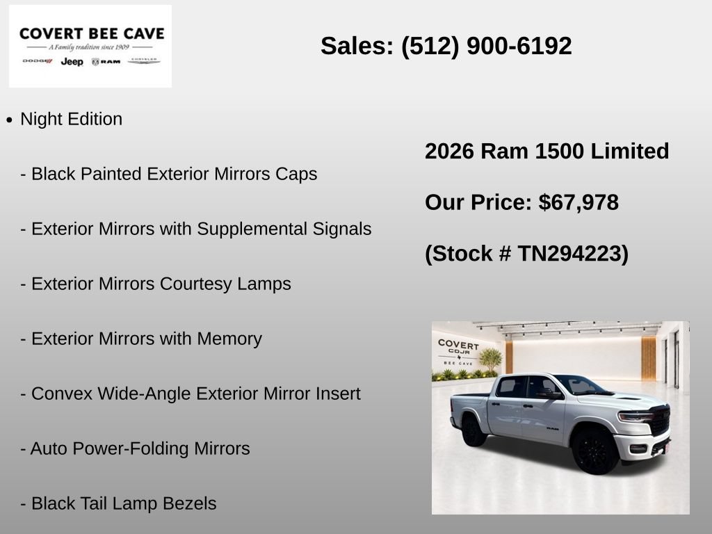 New 2026 RAM 1500 Limited AWD/4WD image 37