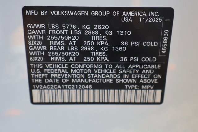 New 2026 Volkswagen Atlas Cross Sport SEL R-Line image 28