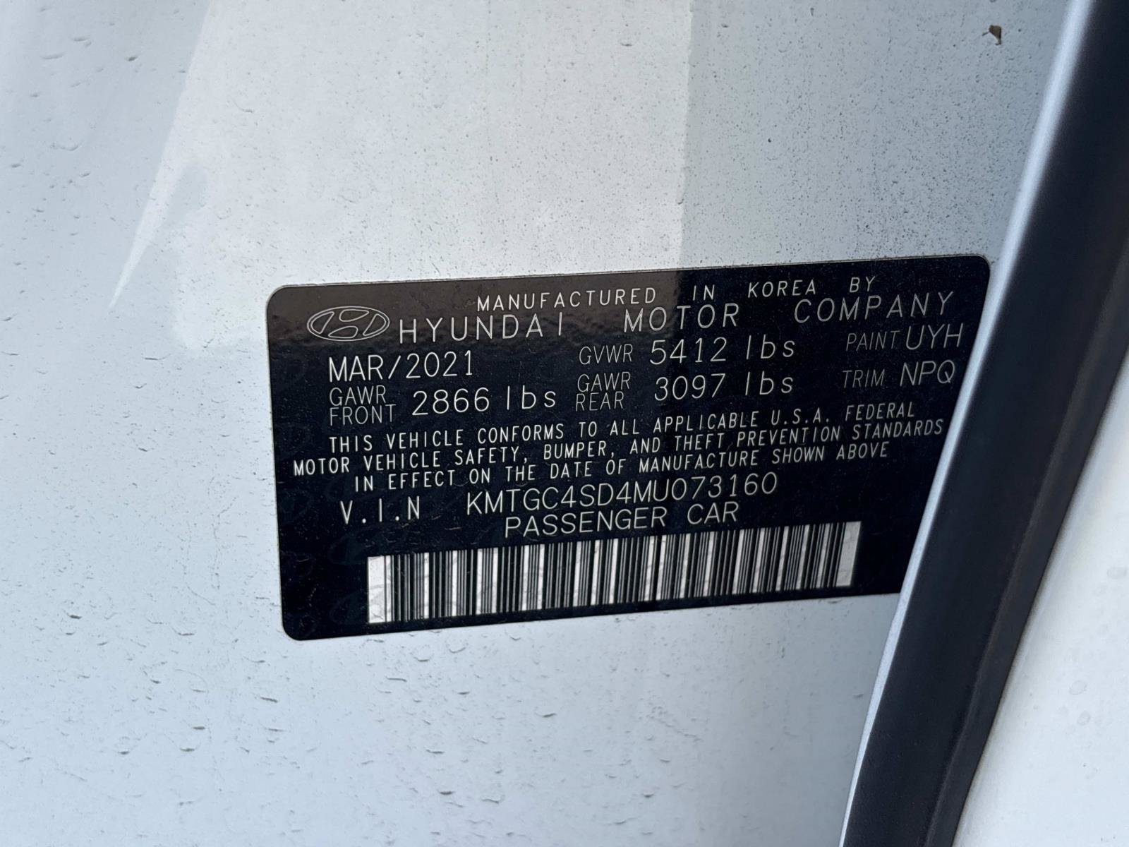 Used 2021 Genesis G80 3.5T RWD image 29