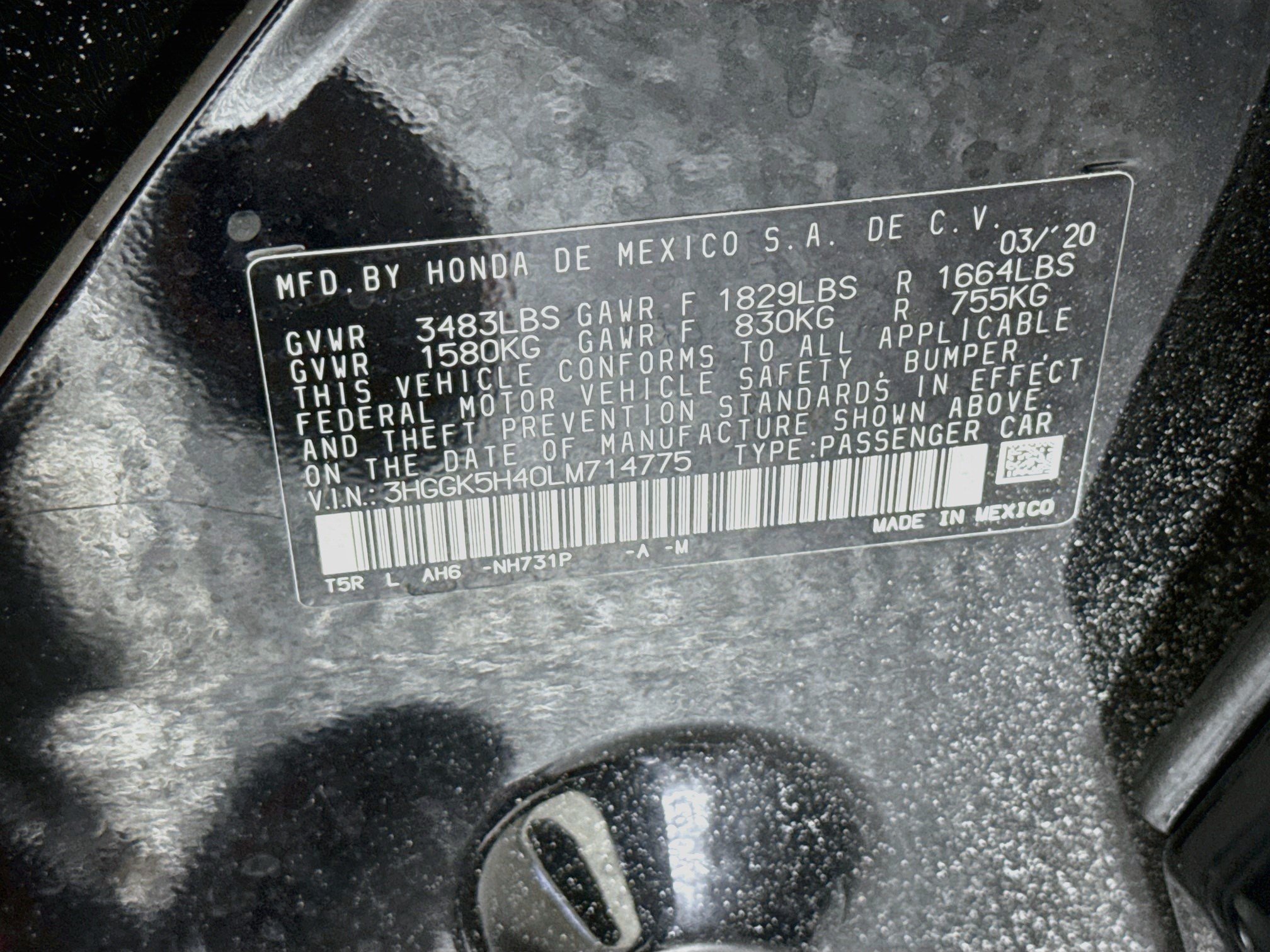 Used 2020 Honda Fit LX image 39