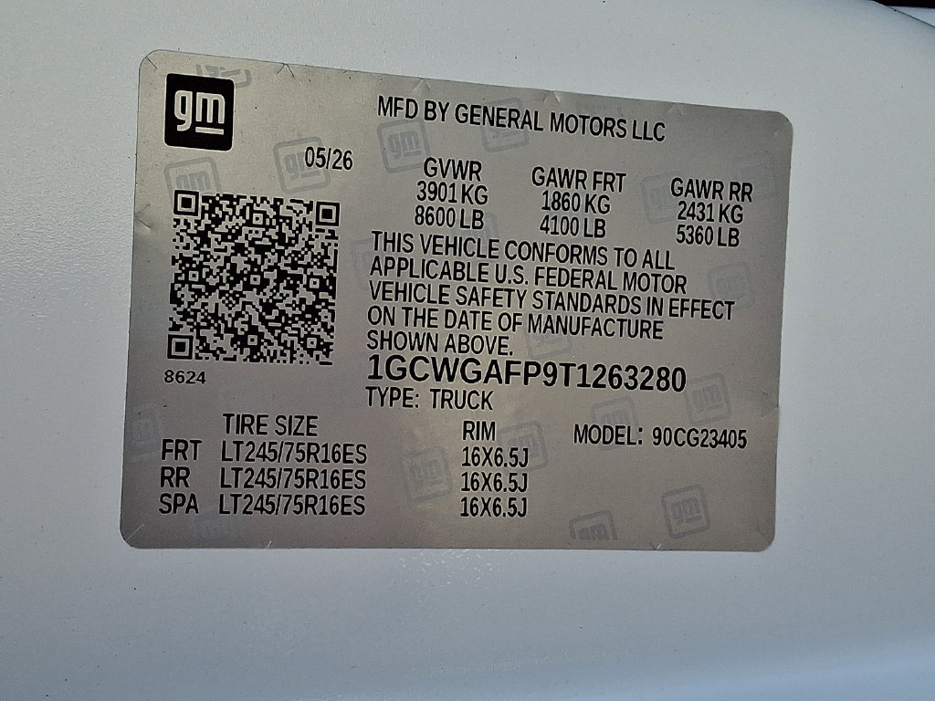 New 2026 Chevrolet Express 2500 w/ Driver Convenience Package RWD image 16