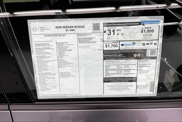 New 2025 Nissan Rogue SL image 38