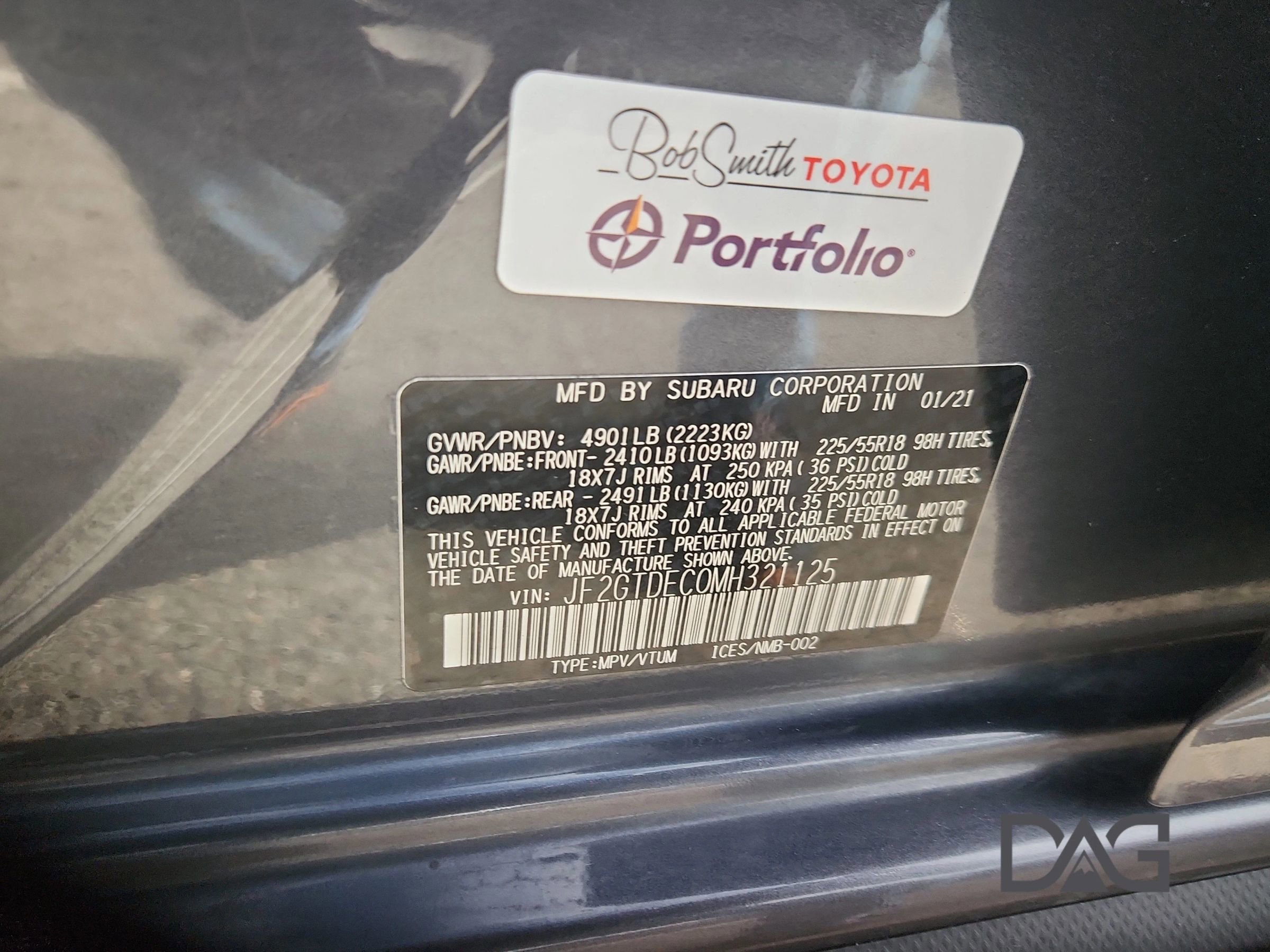 Used 2021 Subaru Crosstrek Hybrid w/ Popular Package #3 image 25