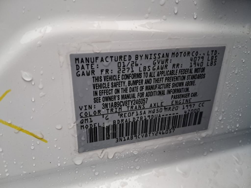 New 2026 Nissan Sentra SV w/ Floor Mat Package image 31