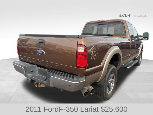 Used 2011 Ford F350 Lariat w/ Lariat Interior Pkg AWD/4WD image 8