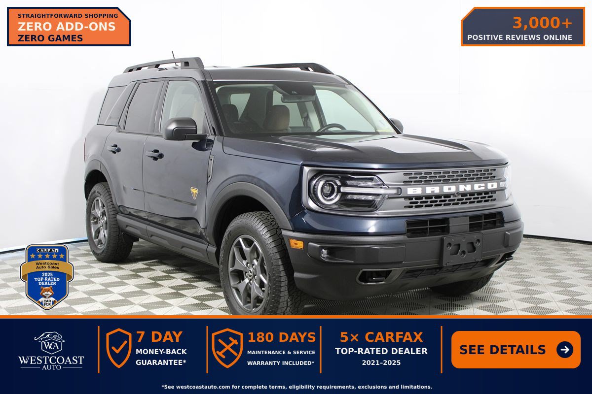 Used 2023 Ford Bronco Sport Badlands w/ Premium Package