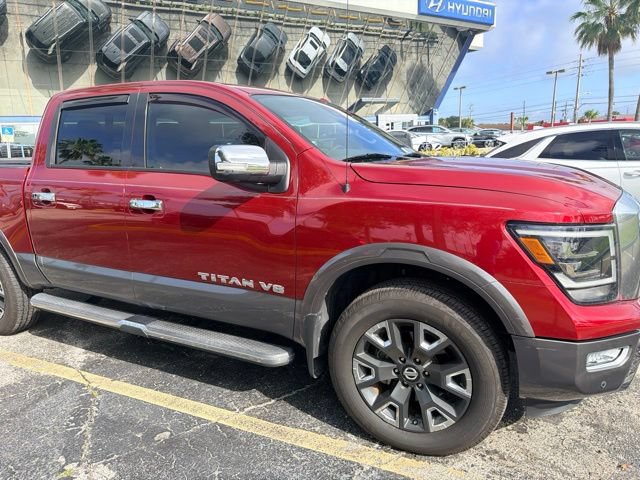 Used 2020 Nissan Titan Platinum Reserve w/ Moonroof Package AWD/4WD image 4