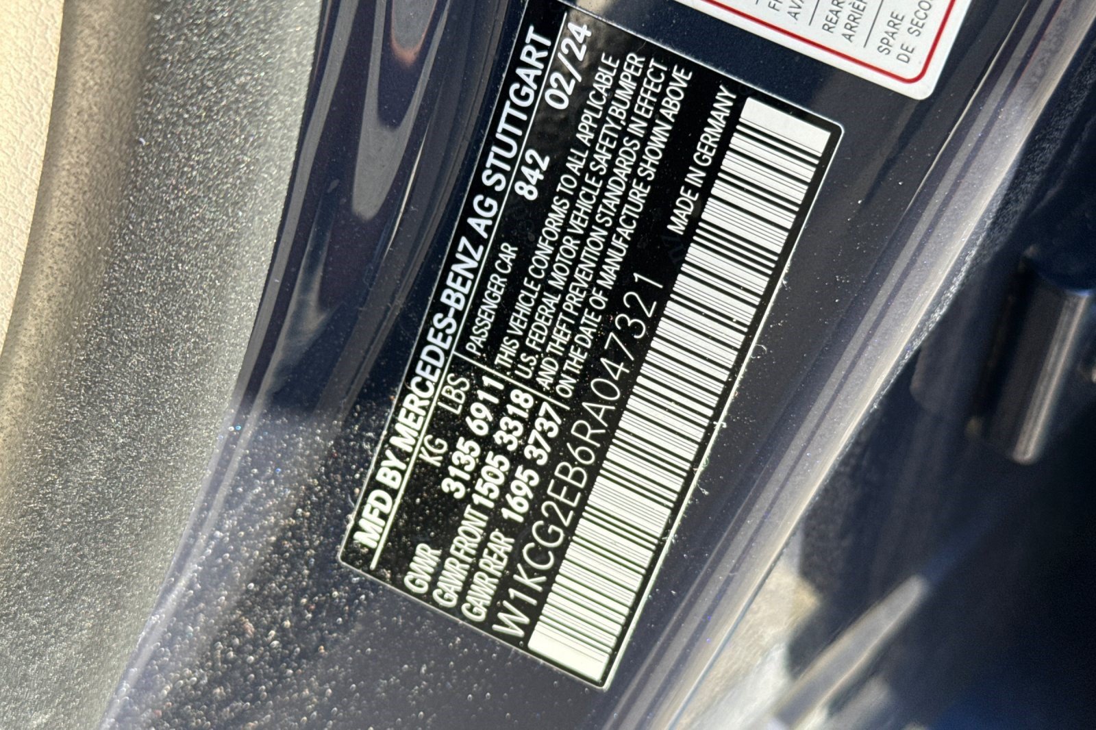 Certified 2024 Mercedes-Benz EQS 450+ 4MATIC Sedan image 29