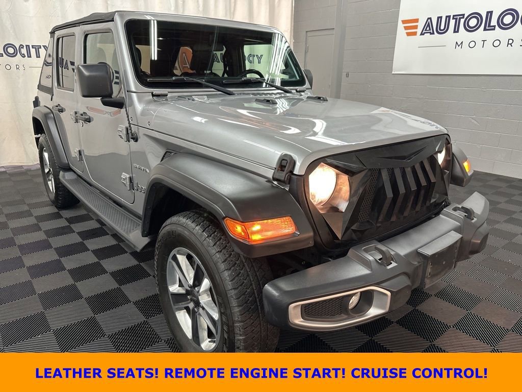 Used 2018 Jeep Wrangler Unlimited Sahara AWD/4WD image 1