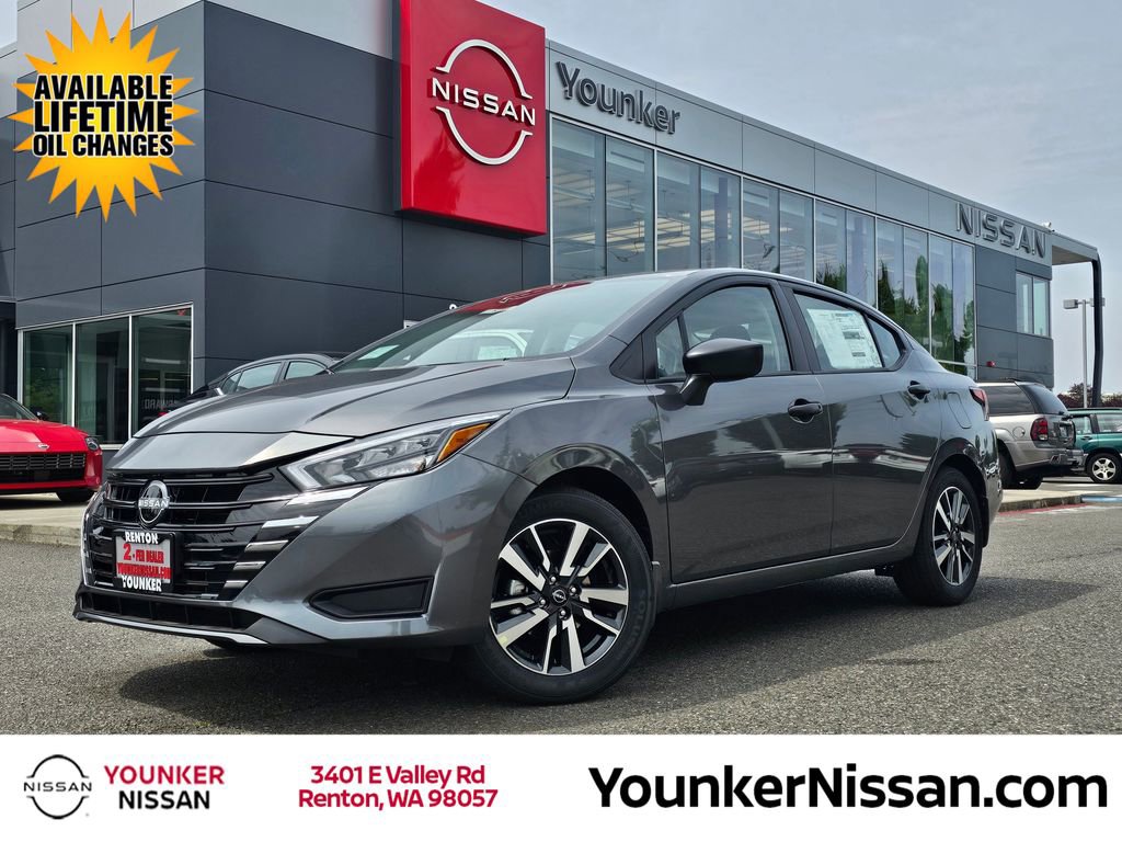 New 2025 Nissan Versa S w/ S Plus Package