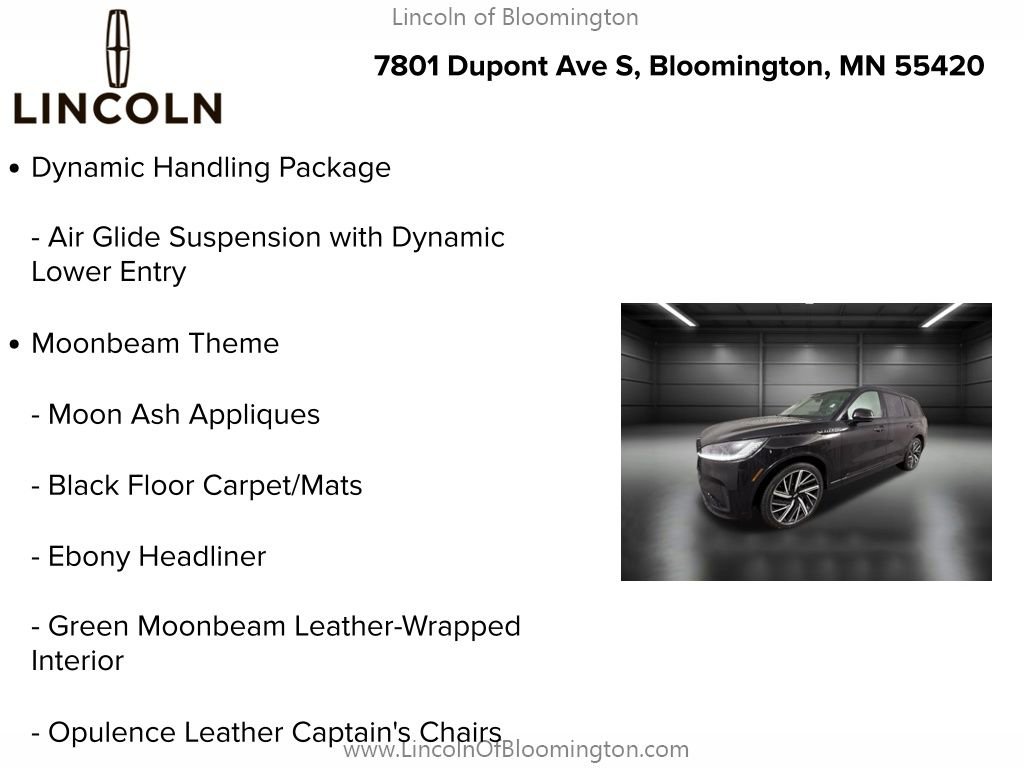 New 2026 Lincoln Aviator Black Label w/ Jet Appearance Package AWD/4WD image 4