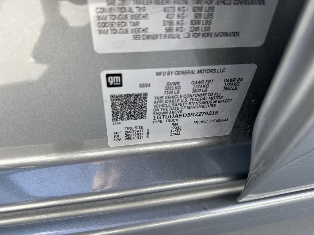Used 2024 GMC Sierra 1500 Pro w/ Pro Value Package AWD/4WD image 58