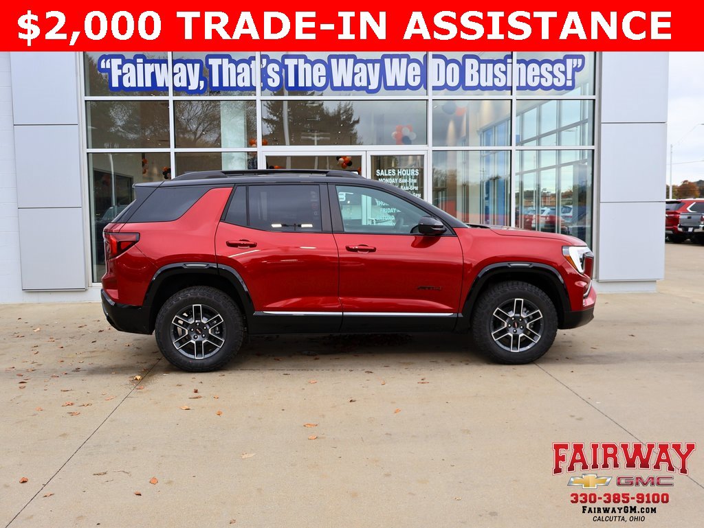 New 2026 GMC Terrain AT4 w/ LPO, Black Badging Package