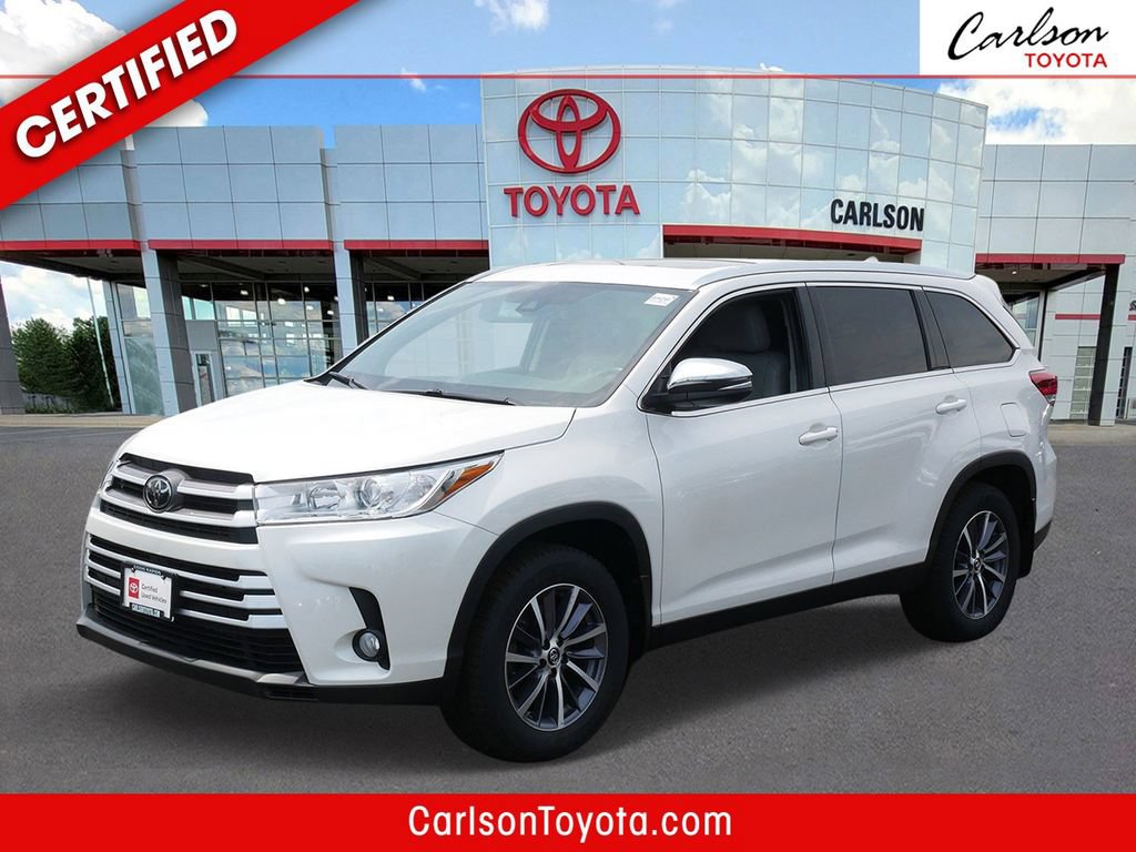 Certified 2019 Toyota Highlander XLE