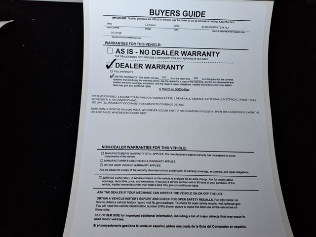 Used 2022 Jeep Compass Trailhawk image 35