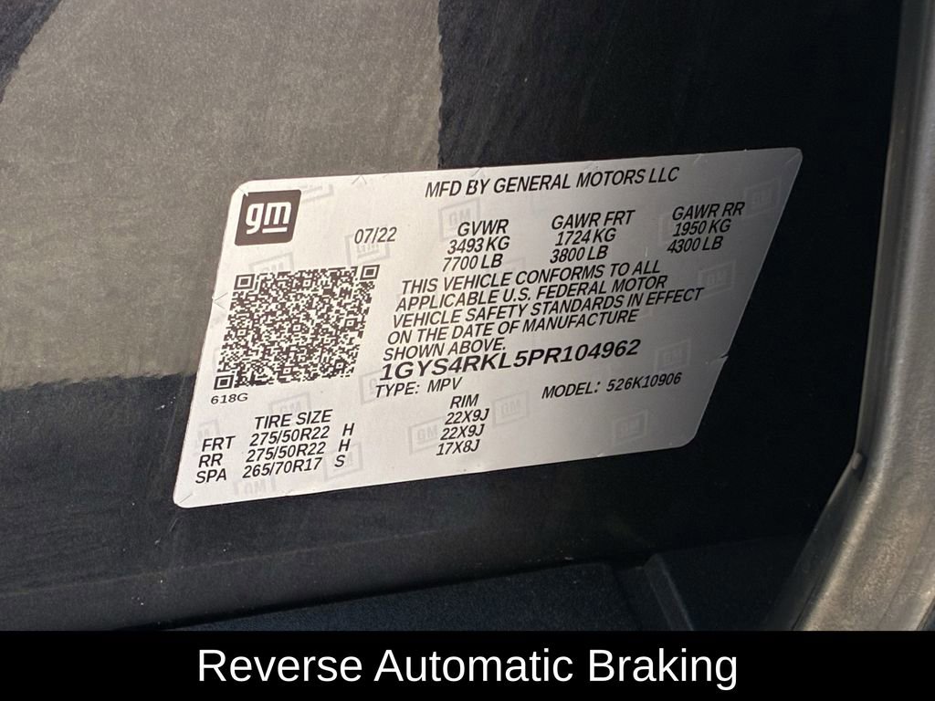 Used 2023 Cadillac Escalade ESV Sport Platinum w/ LPO, ONYX Package image 39