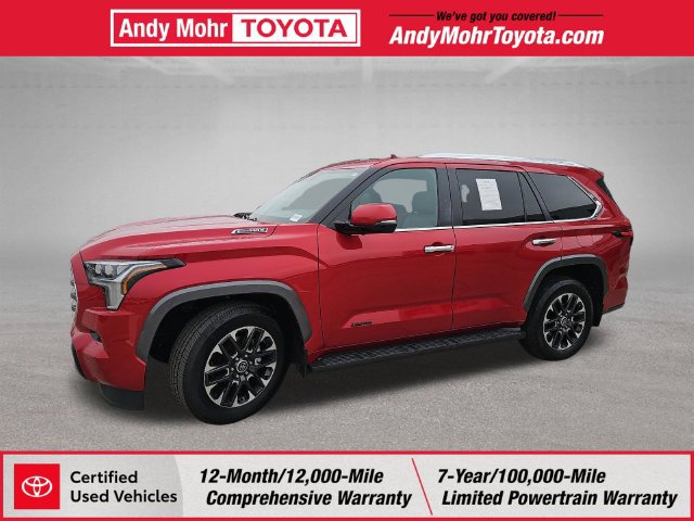 Certified 2024 Toyota Sequoia Limited w/ Tow Technology Package AWD/4WD image 4