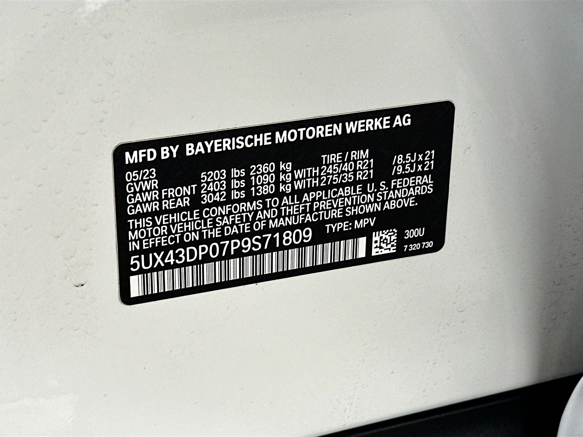 Certified 2023 BMW X3 sDrive30i w/ Convenience Package image 34