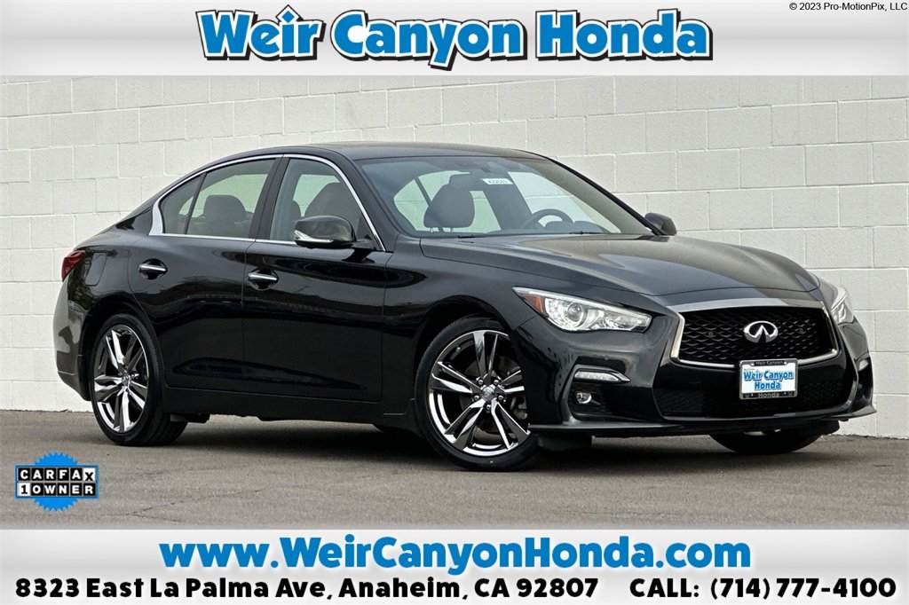 Used 2021 INFINITI Q50 Signature Edition w/ Cargo Package