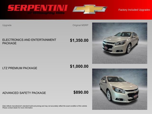 Used 2014 Chevrolet Malibu LTZ FWD image 4