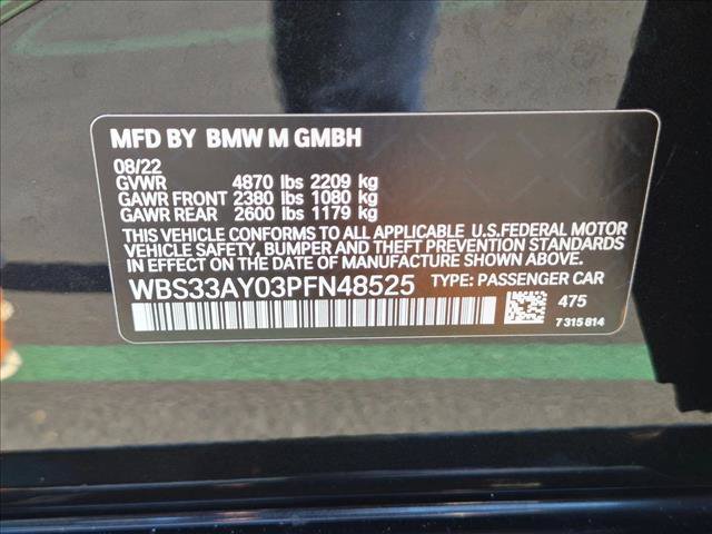 Used 2023 BMW M3 Competition w/ Executive Package RWD image 25