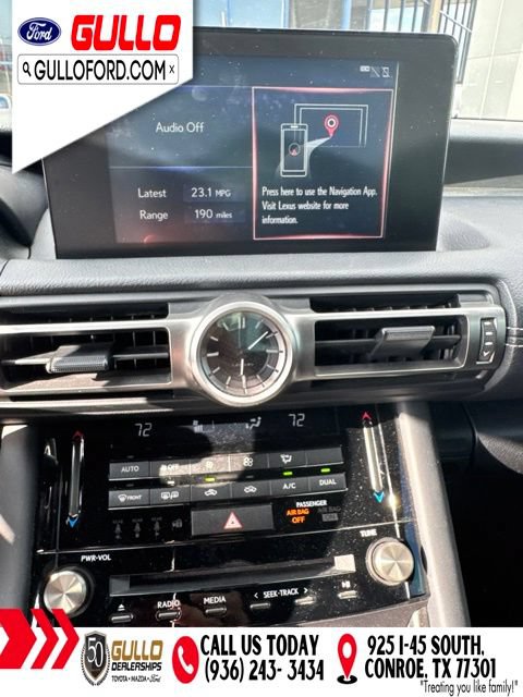 Used 2021 Lexus IS 300 w/ Accessory Package 2 RWD image 7