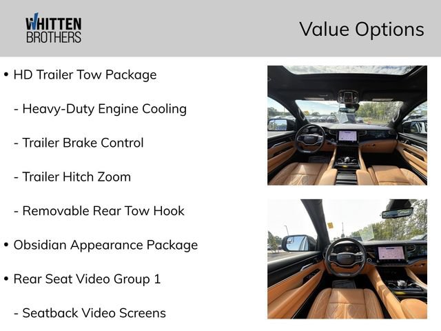 Used 2025 Jeep Grand Wagoneer Series III w/ Rear Seat Video Group 1 AWD/4WD image 8