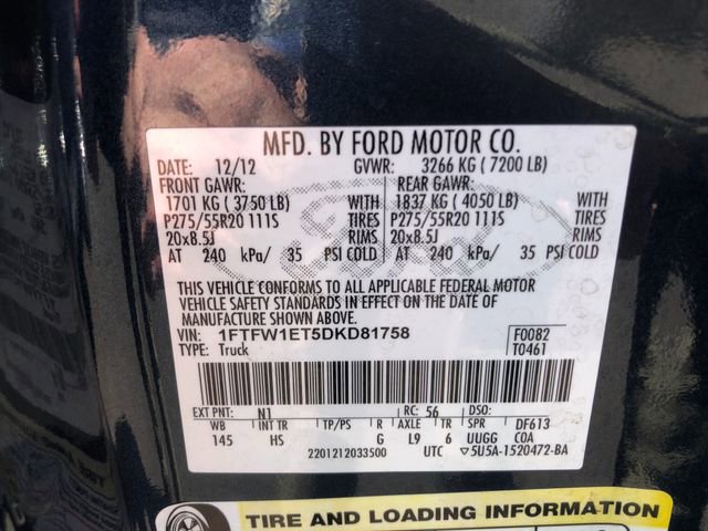 Used 2013 Ford F150 Lariat w/ Luxury Equipment Group image 32