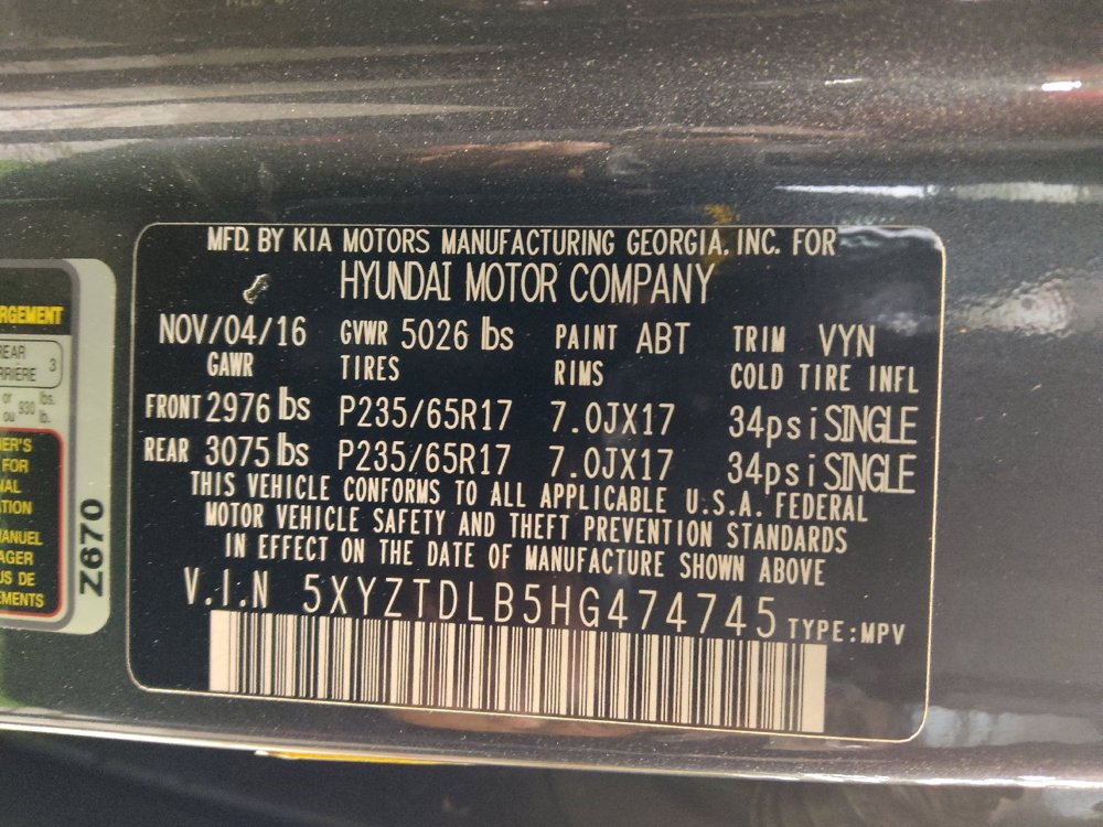 Used 2017 Hyundai Santa Fe Sport w/ Cargo Package image 33