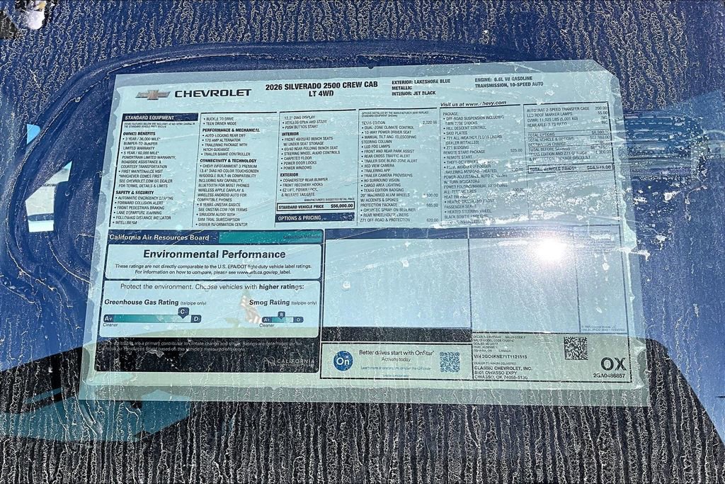 New 2026 Chevrolet Silverado 2500 LT w/ Texas Edition image 14