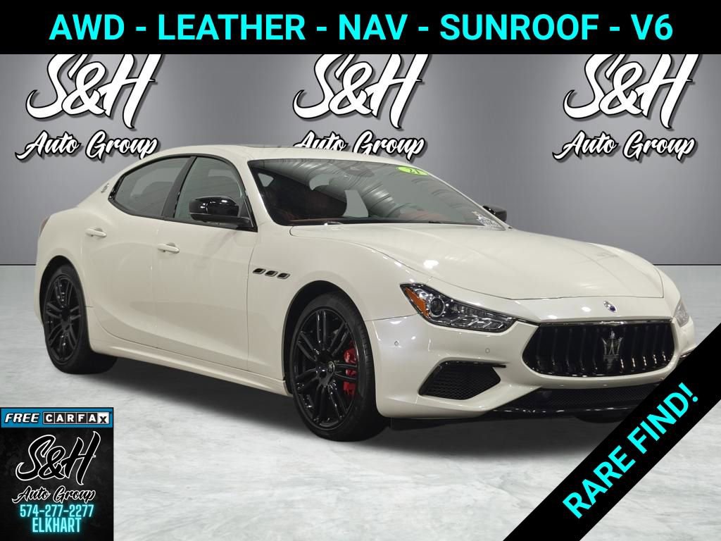 Used 2021 Maserati Ghibli S Q4 AWD/4WD video 1