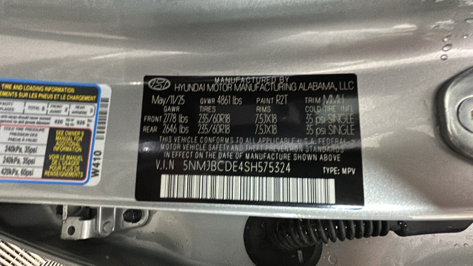 Used 2025 Hyundai Tucson SEL AWD/4WD image 12