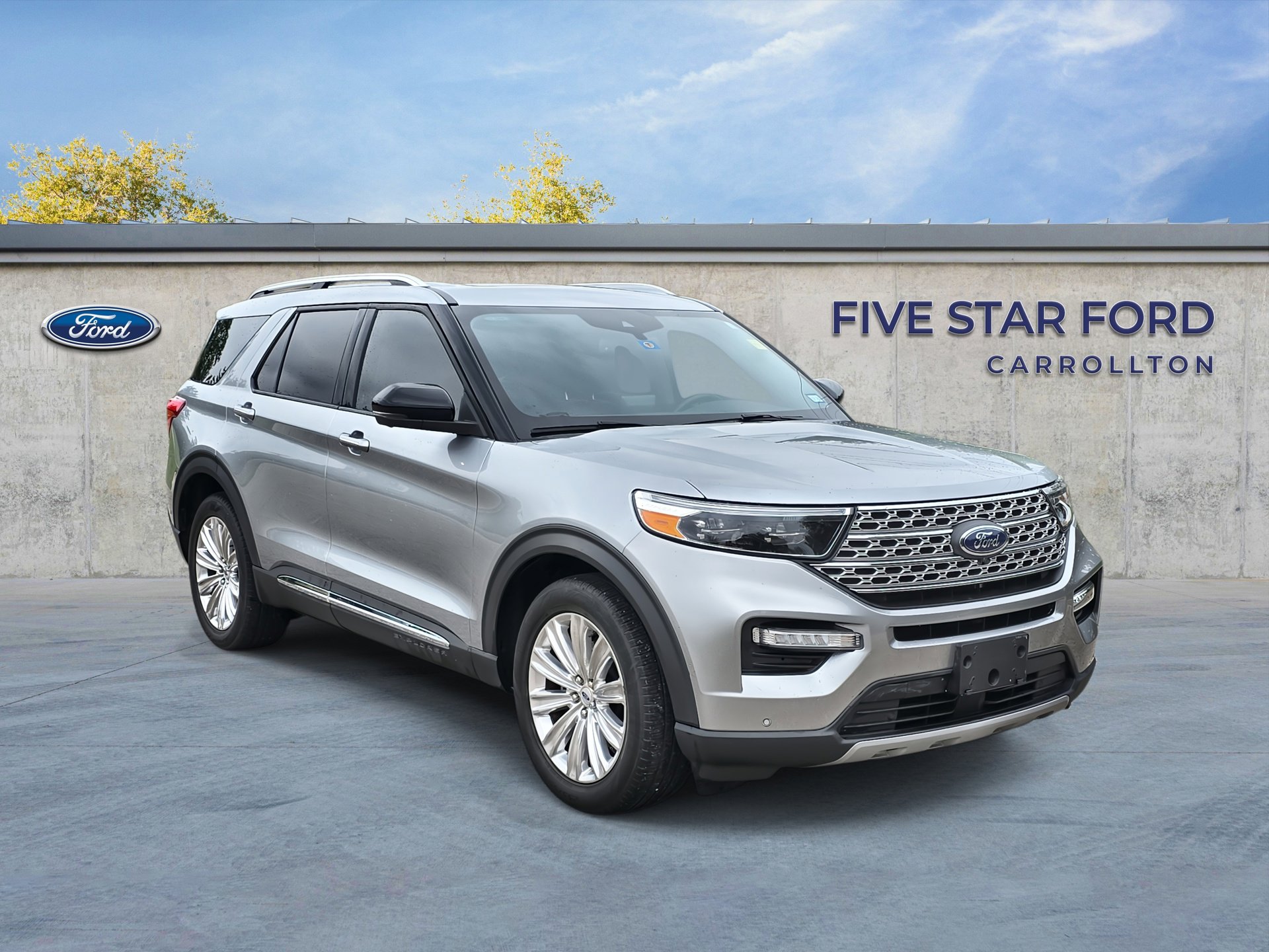 Certified 2023 Ford Explorer Limited w/ Limited Technology Package RWD image 1