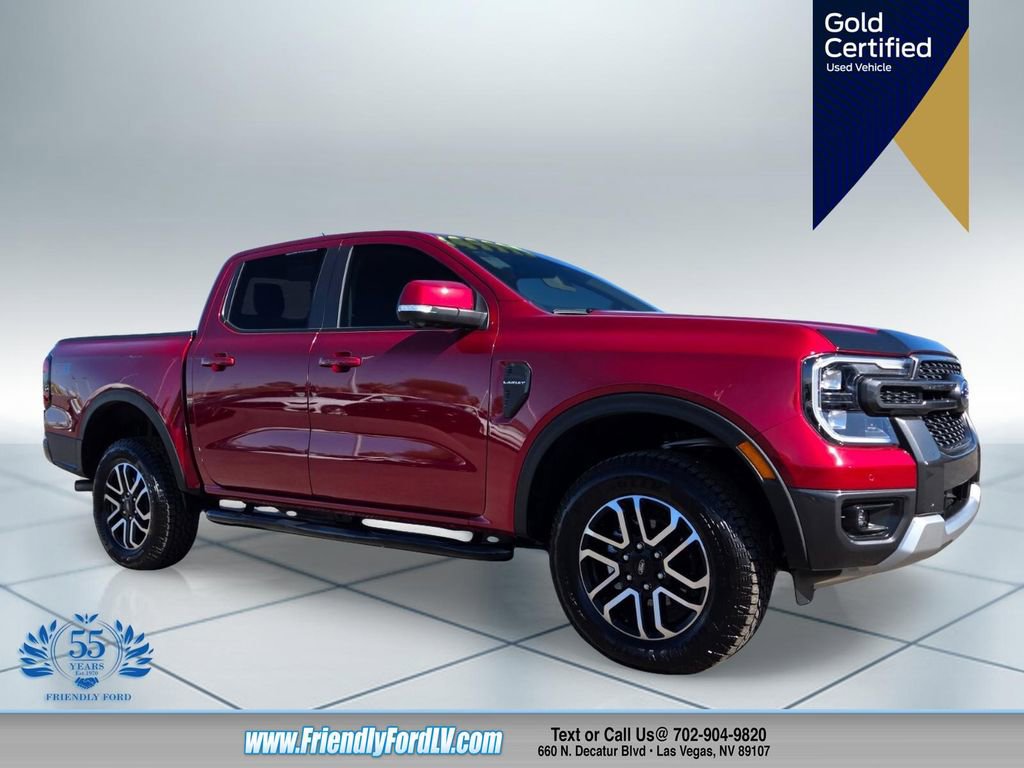 Certified 2025 Ford Ranger Lariat w/ FX4 Off-Road Package AWD/4WD video 1