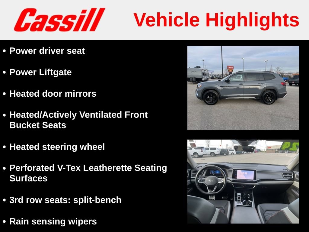 Used 2024 Volkswagen Atlas Peak Edition SE image 14