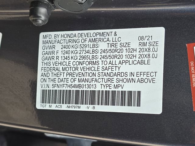 Used 2021 Honda Passport EX-L image 36