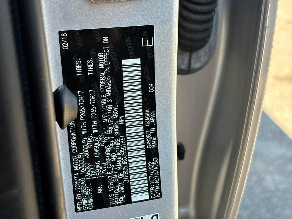 Used 2018 Toyota 4Runner SR5 Premium AWD/4WD image 31