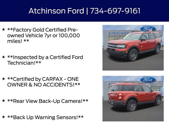 Certified 2024 Ford Bronco Sport Big Bend w/ Convenience Package image 4