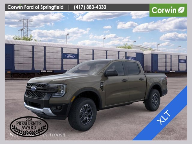 New 2026 Ford Ranger XLT w/ Trailer Tow Package AWD/4WD 360° Tour