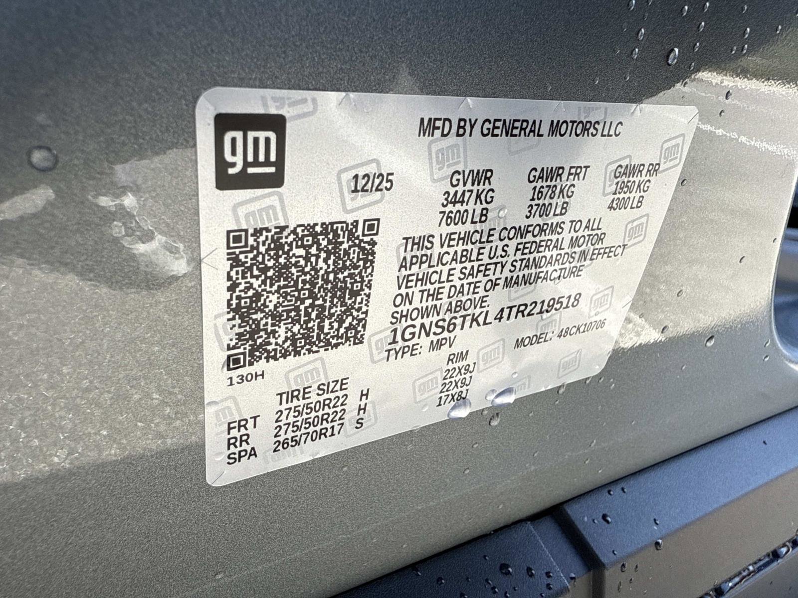 New 2026 Chevrolet Tahoe High Country image 40